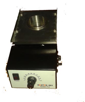 Analog solder pot