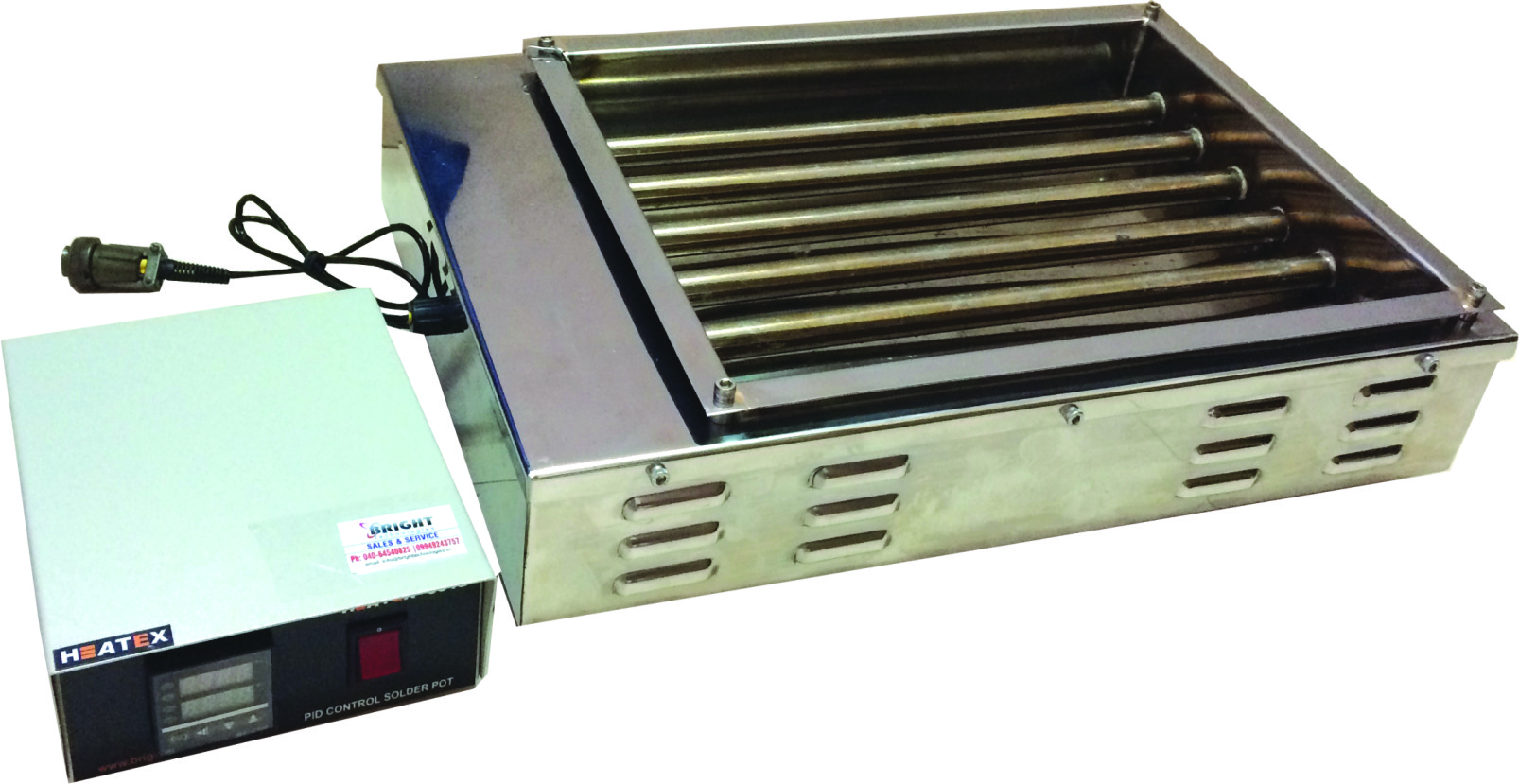 Customized Solder Pot - HEATEX - Model 601H | Bright Technologies