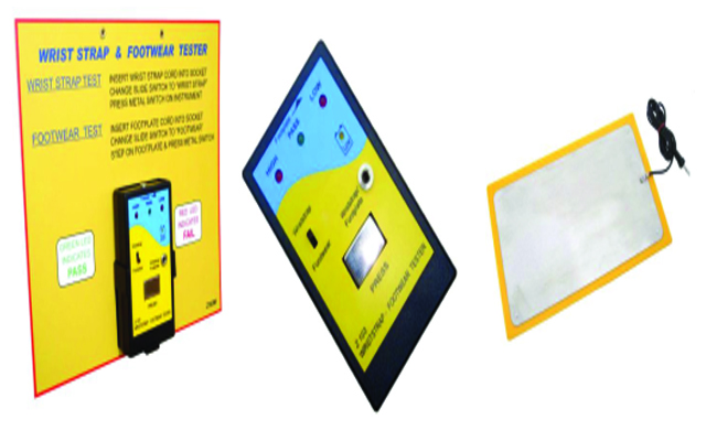 WRIST STRAP and FOOTWEAR TESTER