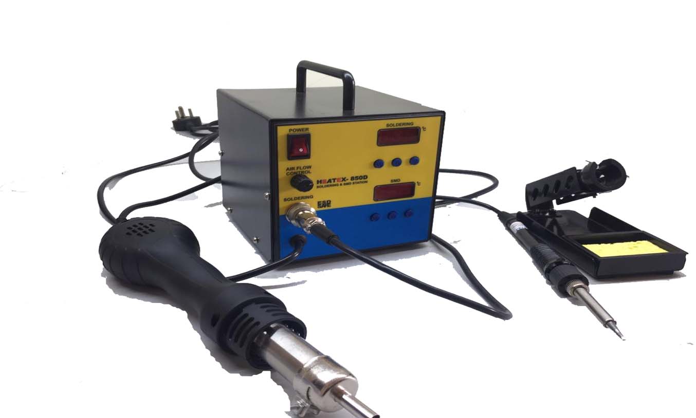 DIGITAL SOLDERING AND SMD REWORK STATION - HEATEX - Model 850D | Bright Technologies