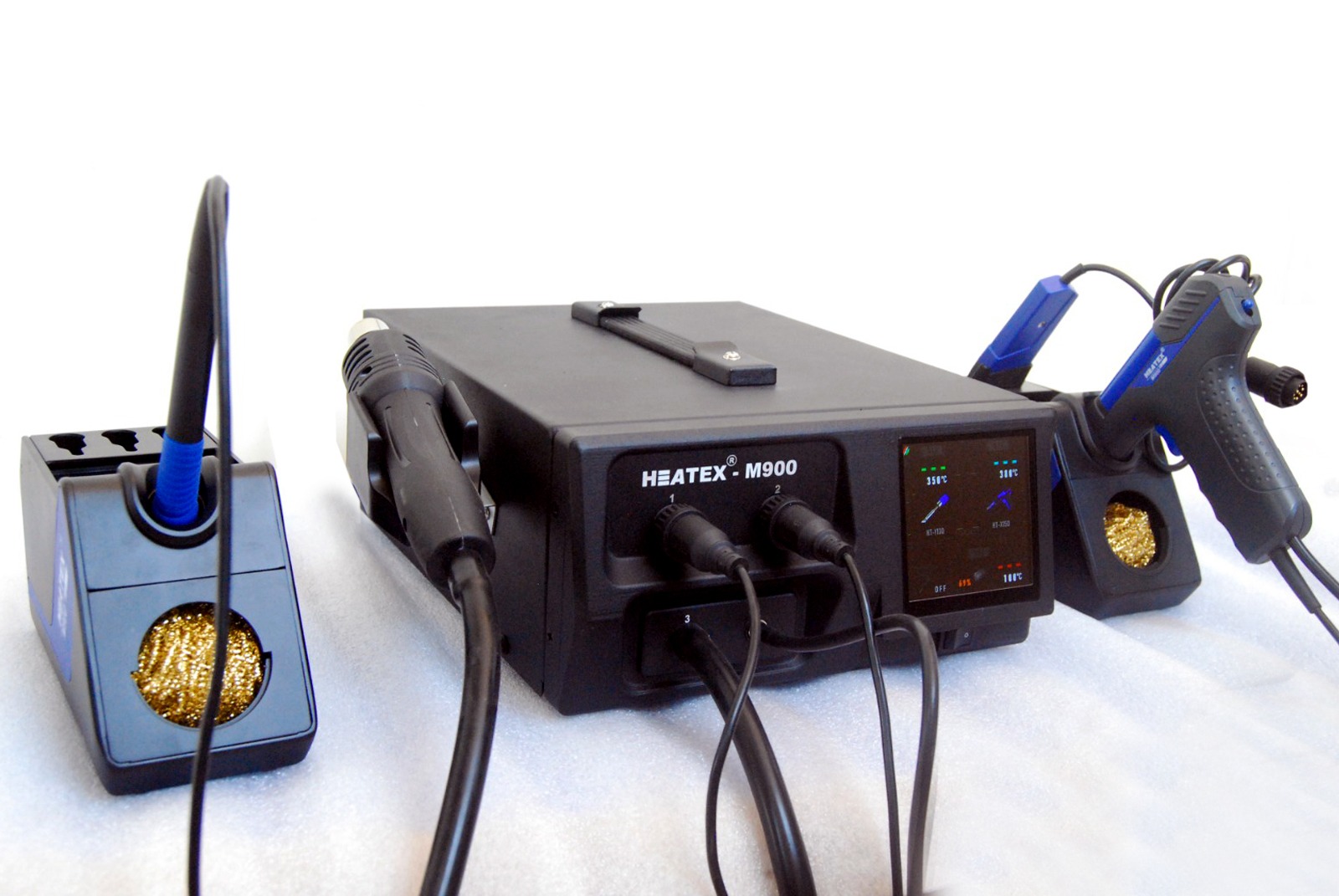 ESD Safe LCD Multifunctional SMD PTH Desoldering station - HEATEX - Model M900 | Bright Technologies