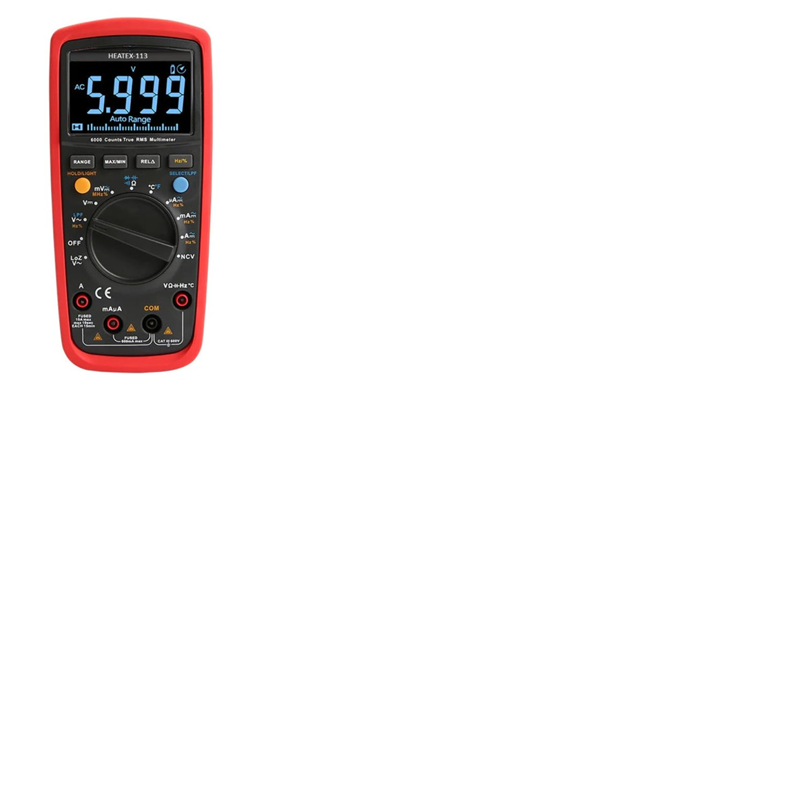 DIGITAL MULTIMETER - HEATEX - Model 113 | Bright Technologies