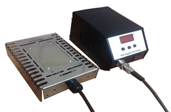 PREHEATING HOT PLATE 80 X 50MM - HEATEX - Model HP-100 | Bright Technologies